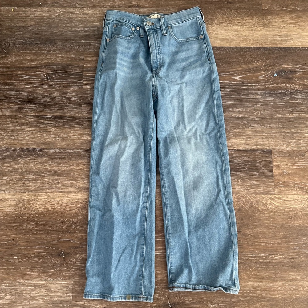 Madewell Relaxed Blue Jeans
